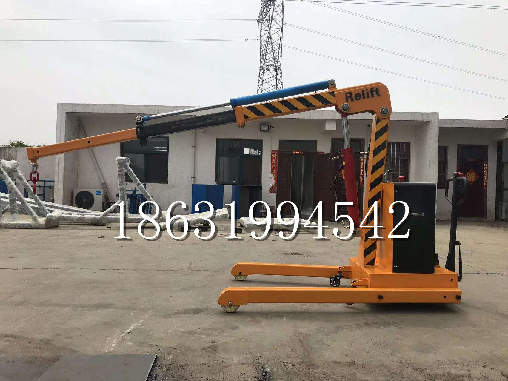 玛家乡久征定做3吨三轮随车吊 农用园林绿化移树吊 平板工程用小吊机